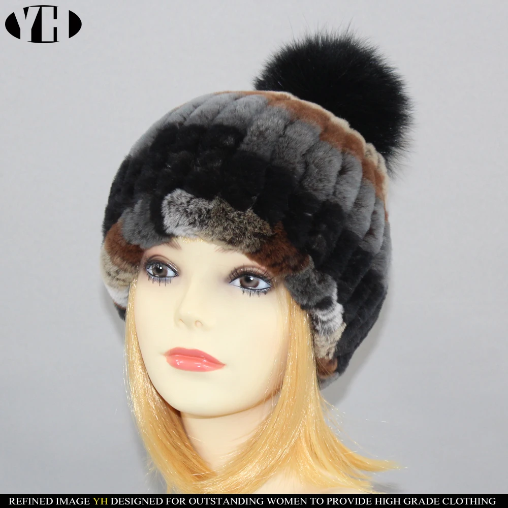 2019 Новое поступление Вязаная шапка с помпоном для Для женщин шапки бини