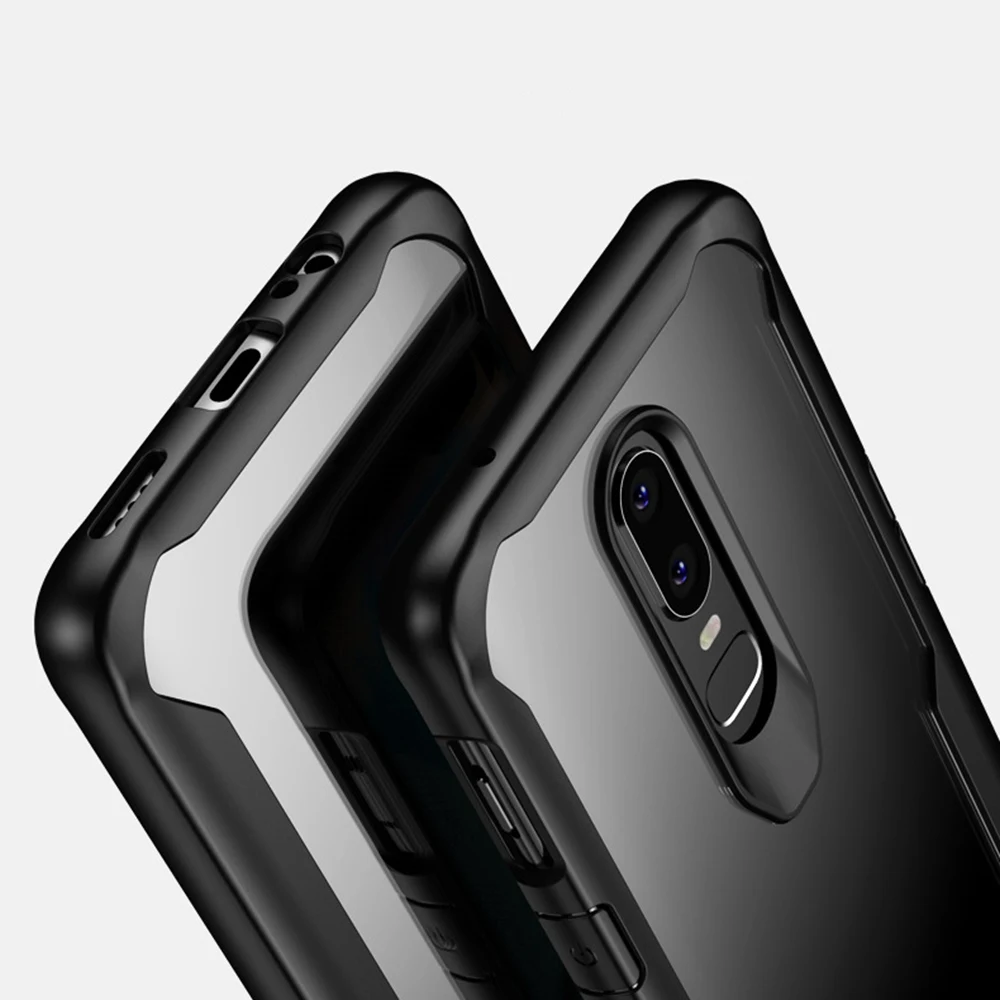 Чехол для телефона Oneplus 6T чехол силиконовый ударопрочный Прозрачный 6 5 5T