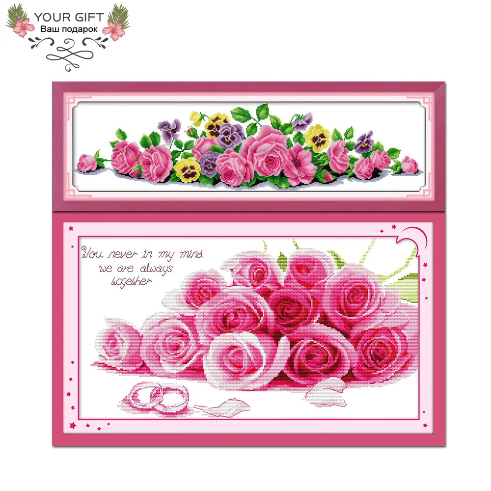 Набор для вышивки крестиком Joy Sunday цветок украшения дома H115 H165|joy sunday|flower cross stitch