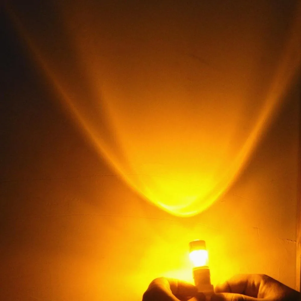 2 шт. 75 Вт Высокая мощность CREE чип 1156 BA15S 1141 7506 1004 Желтый Янтарный светодиодный