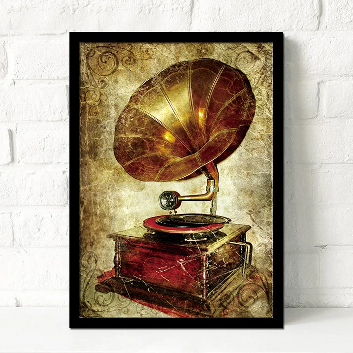 Ретро Ностальгия декоративная картина гостиная росписи картины для кафе бар