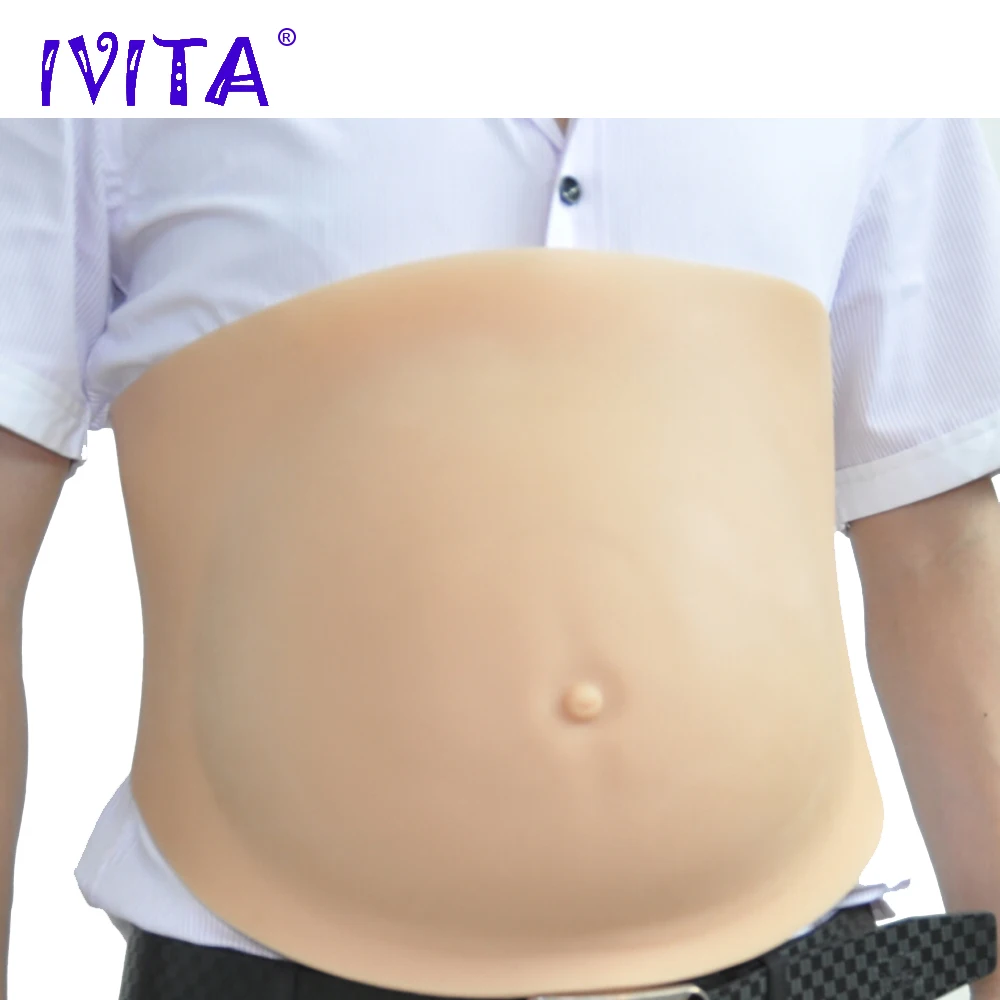 IVITA 2400 г силиконовая Трансвестит из искусственного силикона для беременных 5 7