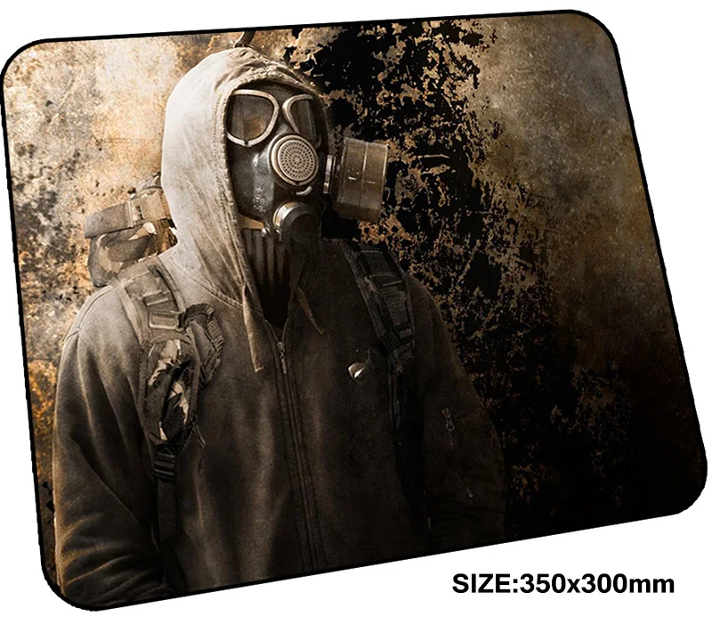 Коврик для мыши stalker computador gamer mause pad 350x300 мм padmouse HD шаблон Для Мыши Эргономичный