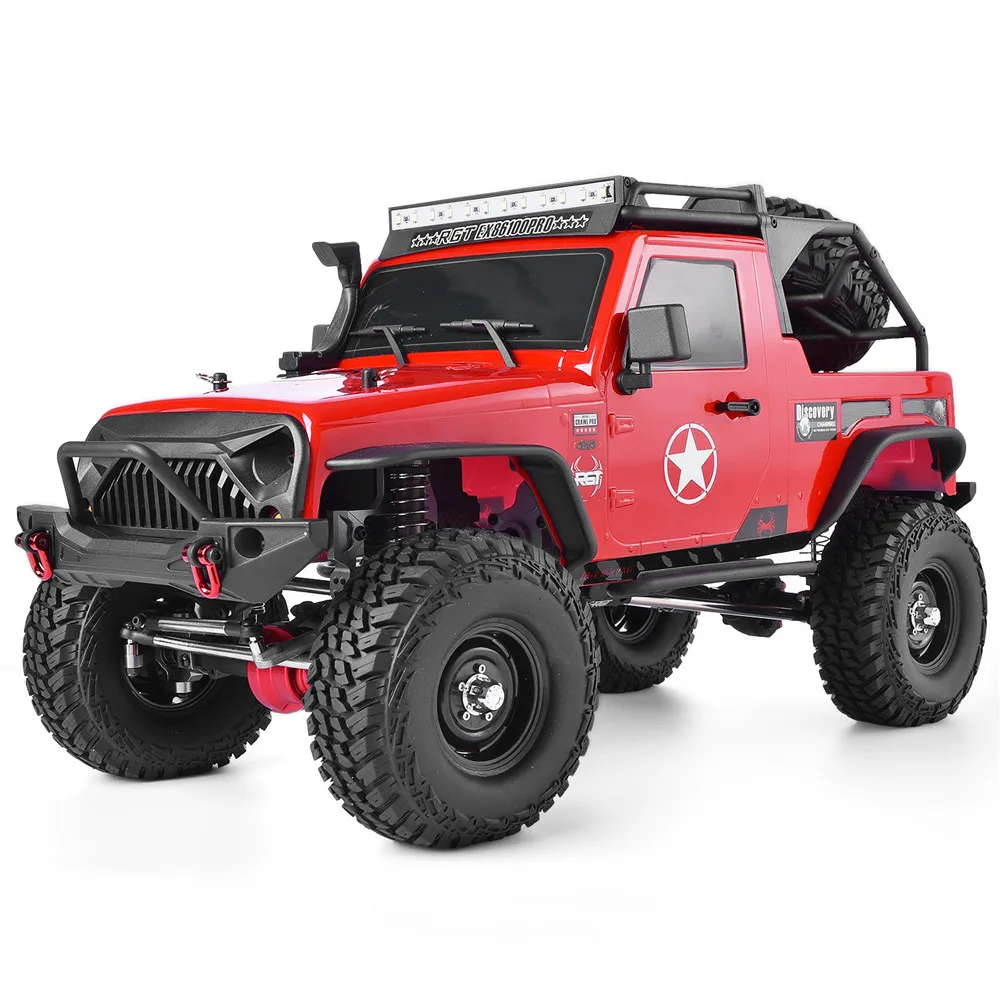 RGT RC Гусеничный 1:10 масштаб 4wd RC автомобиль внедорожник Грузовик RC Рок Крузер EX86100PRO Рок Гусеничный RTR 4x4 Водонепроницаемый RC игрушки
