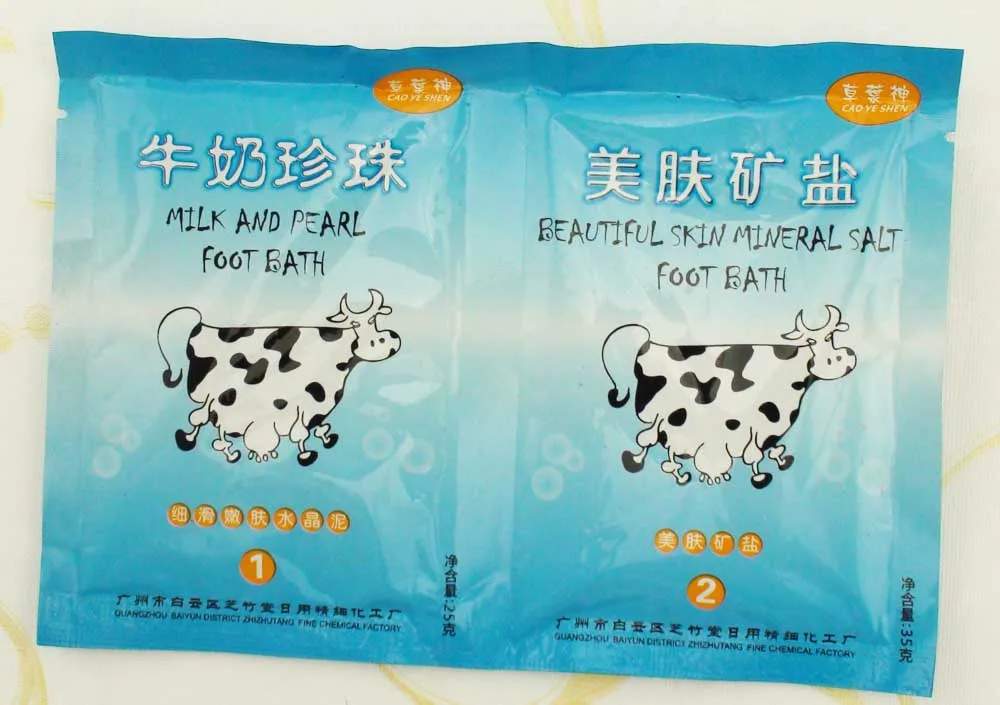 Детоксицирующие соль молоко и перл массаж ног тела ванна для педикюр Toe cтолов