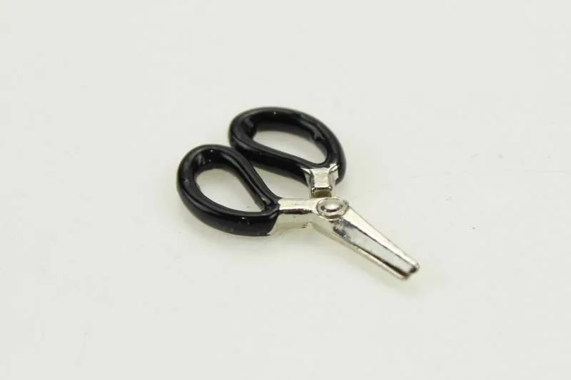 10PCS Dollhouse Miniature 1:12 Toy A Metal Scissor With Moving Parts Length 2cm Doll House Toys For Children Gift | Игрушки и хобби