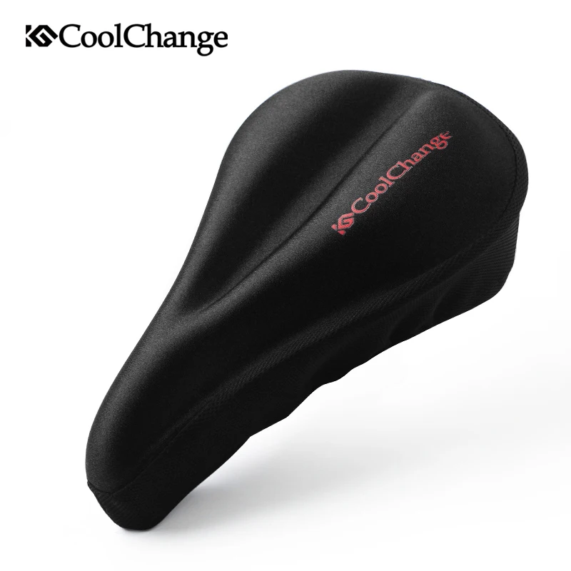 Чехол для велосипедного седла CoolChange силиконовый гелевый удобное дышащее мягкое