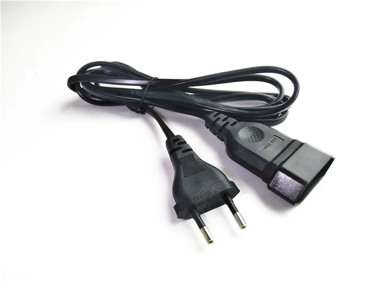 VDE Европа два штекера на Schuko гнездо ЕС короткий адаптер кабель для UPS PDU около 100 см