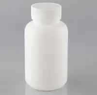 Wholesale 200ml Thick White HDPE Medical Empty Bottle,Plastic Bottle with Aluminum Foil Pad