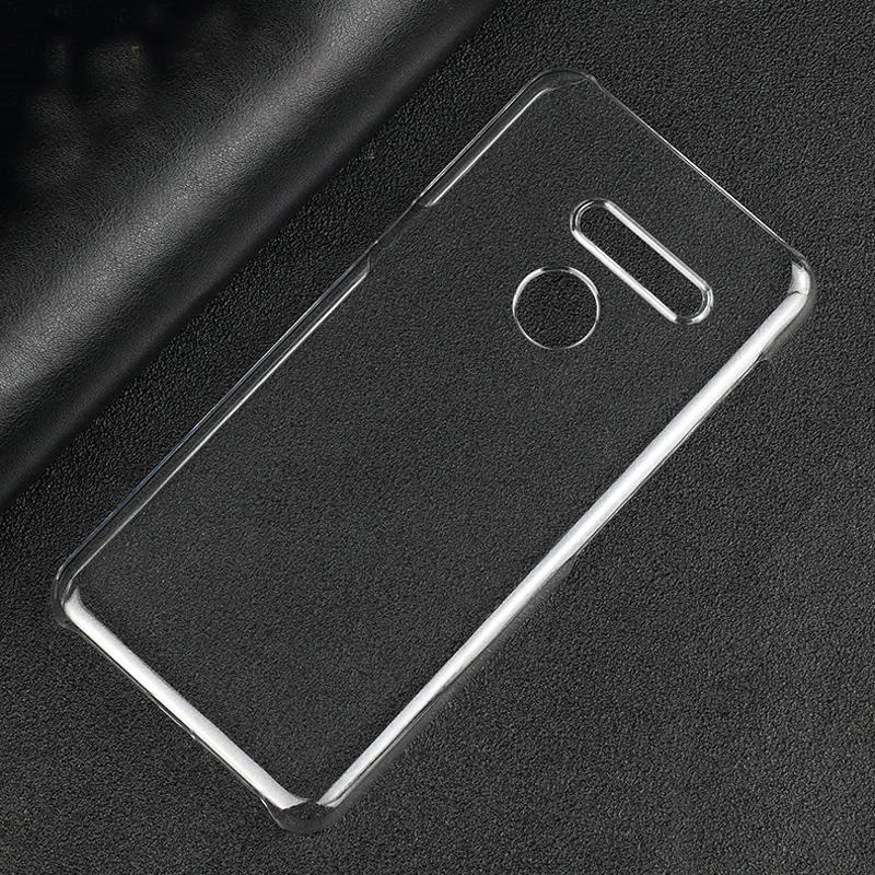 Ультратонкий Прозрачный жесткий чехол накладка из поликарбоната для LG G8 ThinQ/LG G7