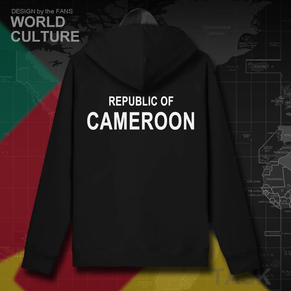 Камерун CMR Cameroun камерунские мужские флисовые толстовки зимние трикотажные