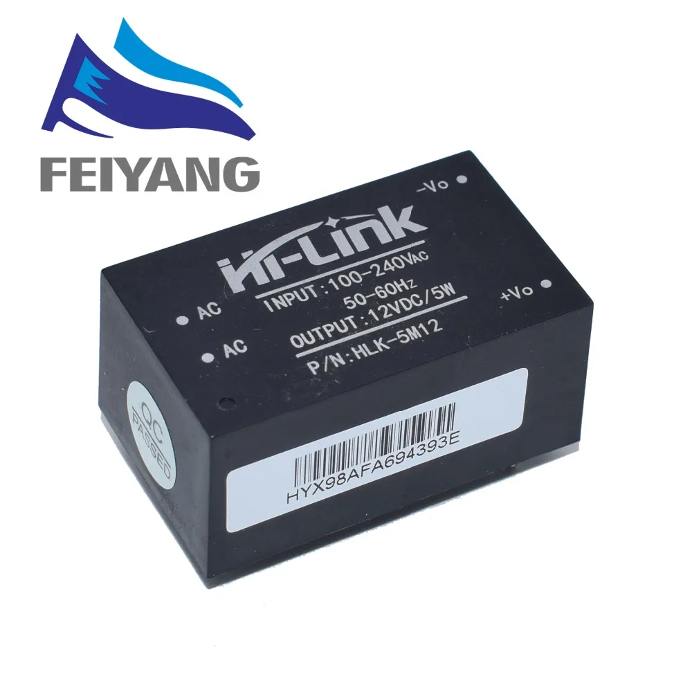 HLK-5M05 HLK-5M03 HLK-5M12 5 Вт AC-DC 220 В до 12 В/5 V/3,3 V Buck понижающий модуль питания Преобразователь напряжения интеллигентая(ый