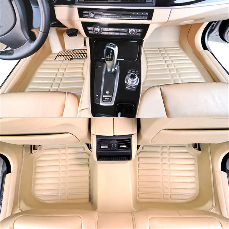 Myfmat новые автомобильные коврики кожаные для Lincoln navigator городской автомобиль MKX