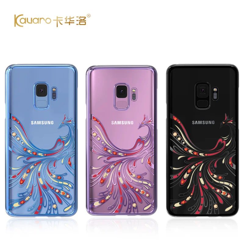 Оригинальный чехол Kingxbar со стразами для Samsung S9 роскошные чехлы с покрытием из