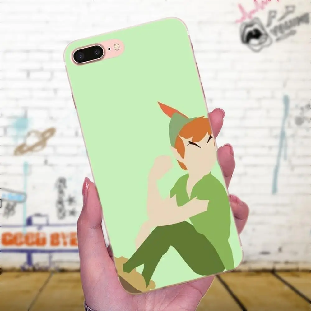 Чехол из ТПУ с узором для Xiaomi Redmi Note 2 3 3S 4 4A 4X5 5A 6 6A Pro Plus Peter Pan|Чехлы-накладки| |