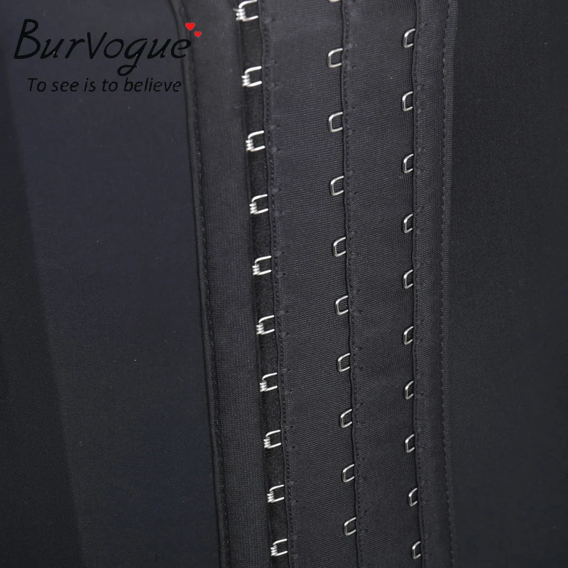 

Burvogue New Women Corset and Bustiers Sexy Latex Corset Underbust Lace Waist Trainer Corset Top Slim Shaper Cincher Vest Corset