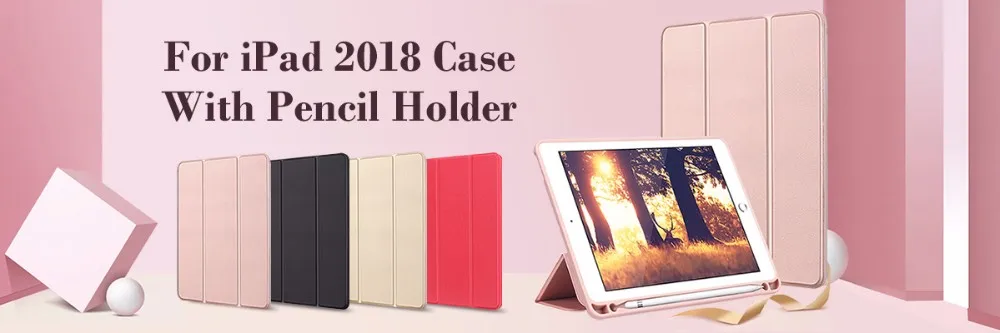 Для iPad чехол 9,7 Air 2 Funda ультра тонкий из искусственной кожи PC жесткий чехол-подставка для iPad 6-го Поколения iPad Air 2 Air 1 чехол