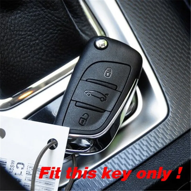 Силиконовый чехол для автомобильного ключа Citroen DS3DS4DS5DS6 Peugeot 307 206 207 407 308 301 3008 406 408