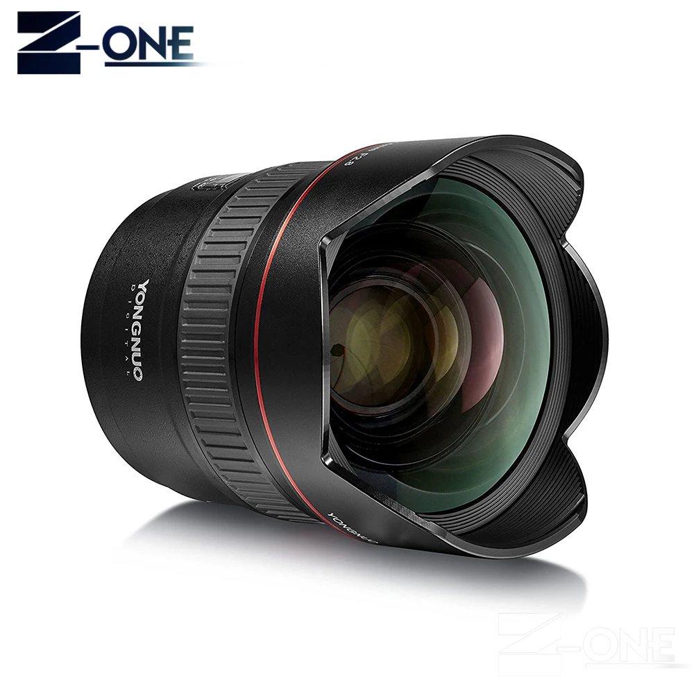 Сверхширокоугольный объектив YONGNUO 14 мм F2.8 YN14mm Автофокус AF MF металлический с