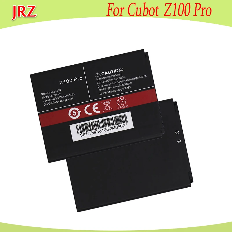 JRZ 2450mAh батарея для Cubot Z100 Prophone сменные батареи батарея|Аккумуляторы мобильных