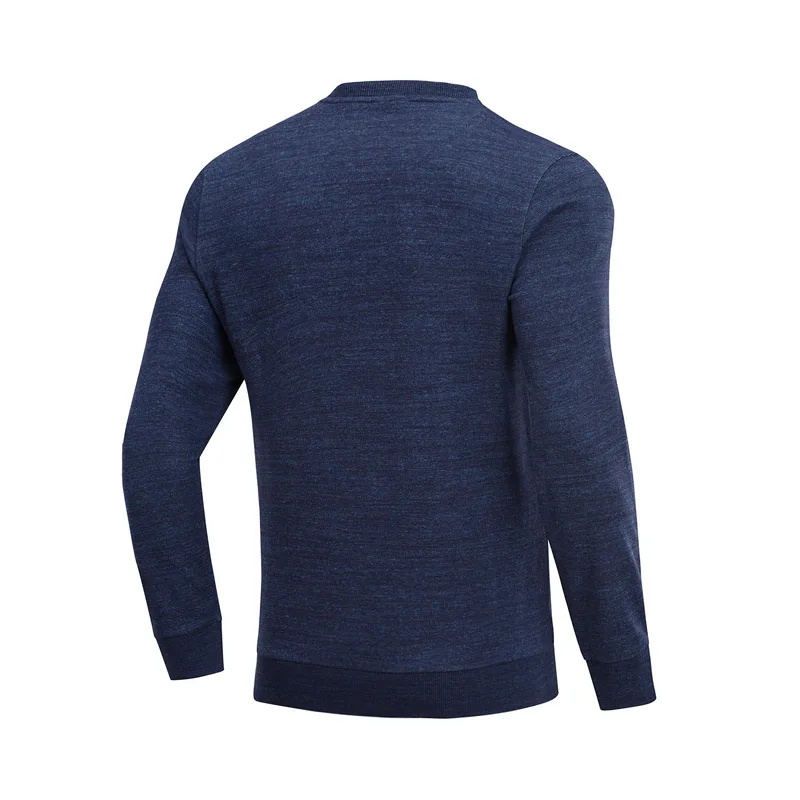 Мужской баскетбольный свитер Li-Ning спортивные свитера из 88% хлопка с подкладкой