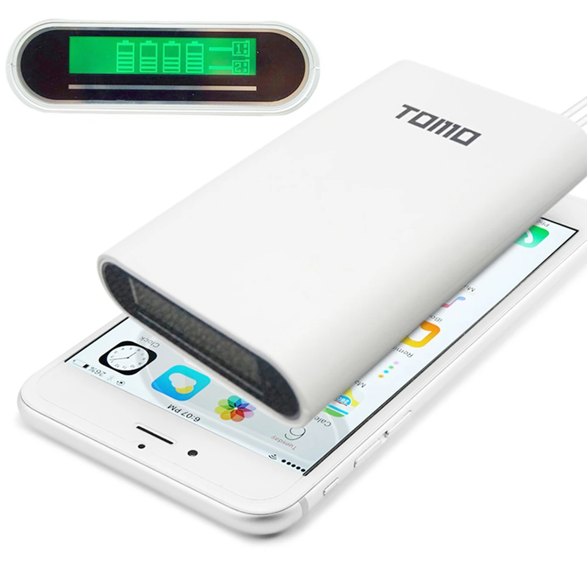 DIY Power Bank Shell Box ЖК Цифровой дисплей мобильного питания 4x18650 Зарядное Устройство С