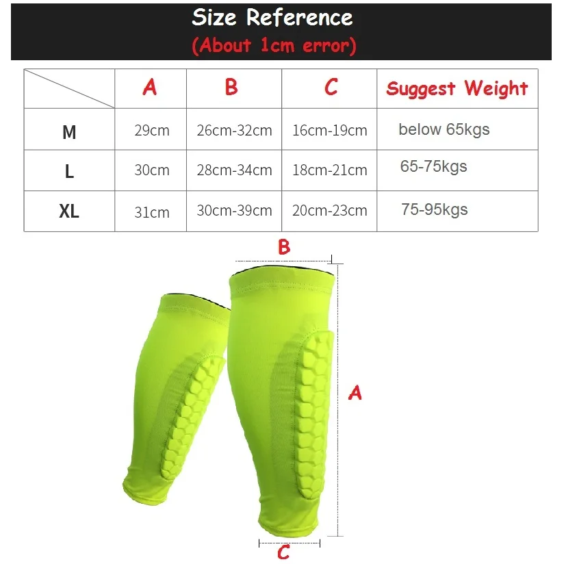 1 пара профессиональная спортивная Защитная футбольная Экипировка для футбола