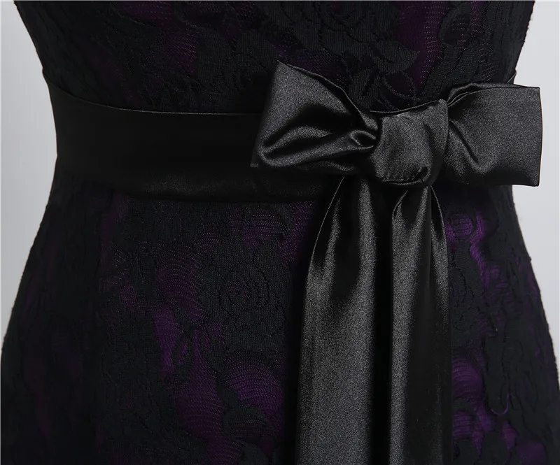 Vestido Elegante Mujer De Noche Элегантное платье без бретелек с русалочкой кружевное длинное