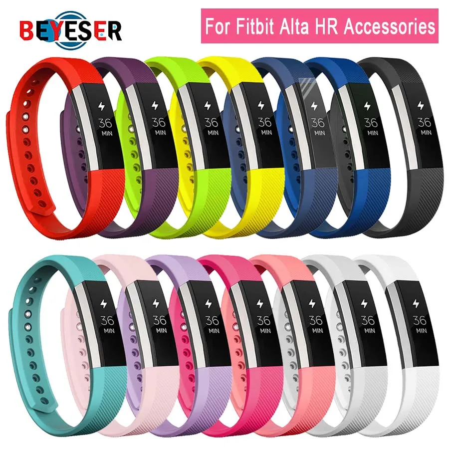 Силиконовый ремешок для часов Fitbit Alta высококачественный сменный силиконовый с