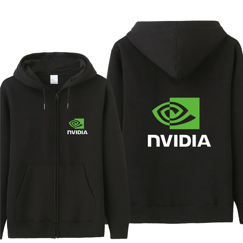 as picture cpu Nvidia Толстовка толстовки для мужчин осеннее пальто пуловер флисовая куртка унисекс человек cpu Nvidia толстовки HS-060 - Цвет: as picture