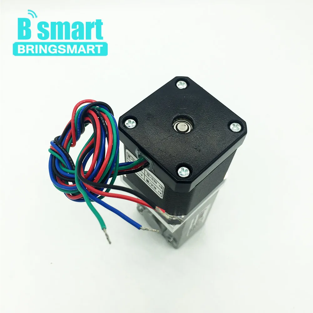 Электродвигатель с червячным Редуктором Bringsmart шаговый электродвигатель