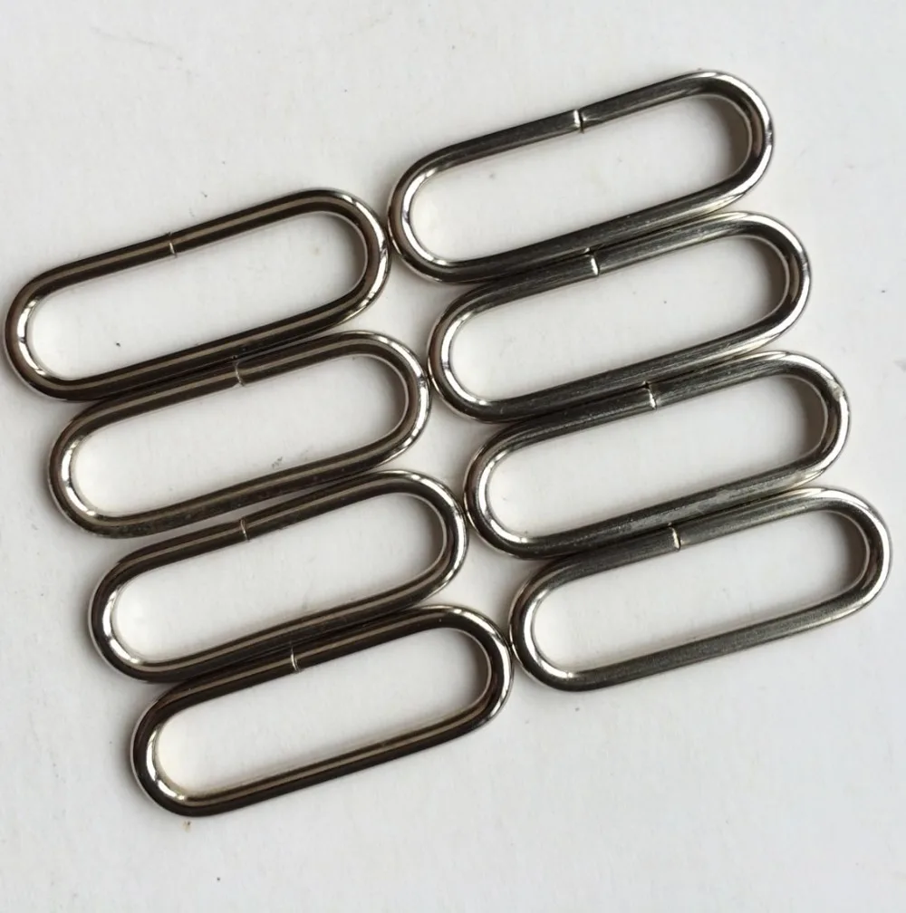 Овальные кольца для обуви пряжки сумки внутренний размер 2 0/2 5 см аксессуары