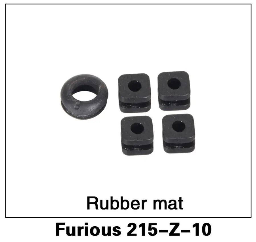 Оригинальные запасные части Walkera Furious 250 215 Z 10 резиновый коврик для FPV гоночного