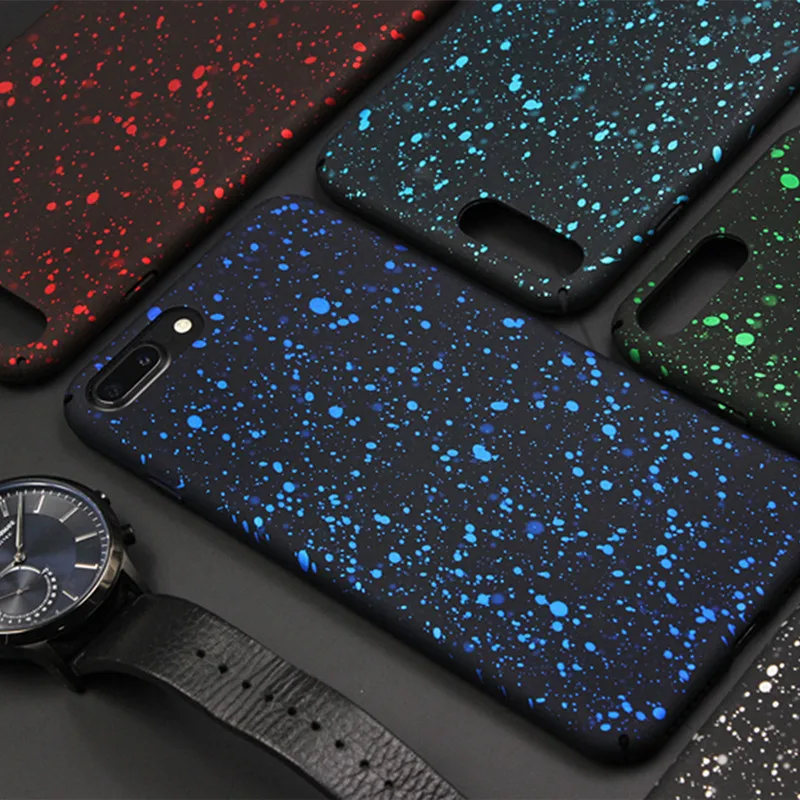Матовый PC Star Sky Ulra-тонкий жесткий чехол для iPhone X XS Max Xr 5 5S SE 6 Plus 6S 7 8 Аксессуары