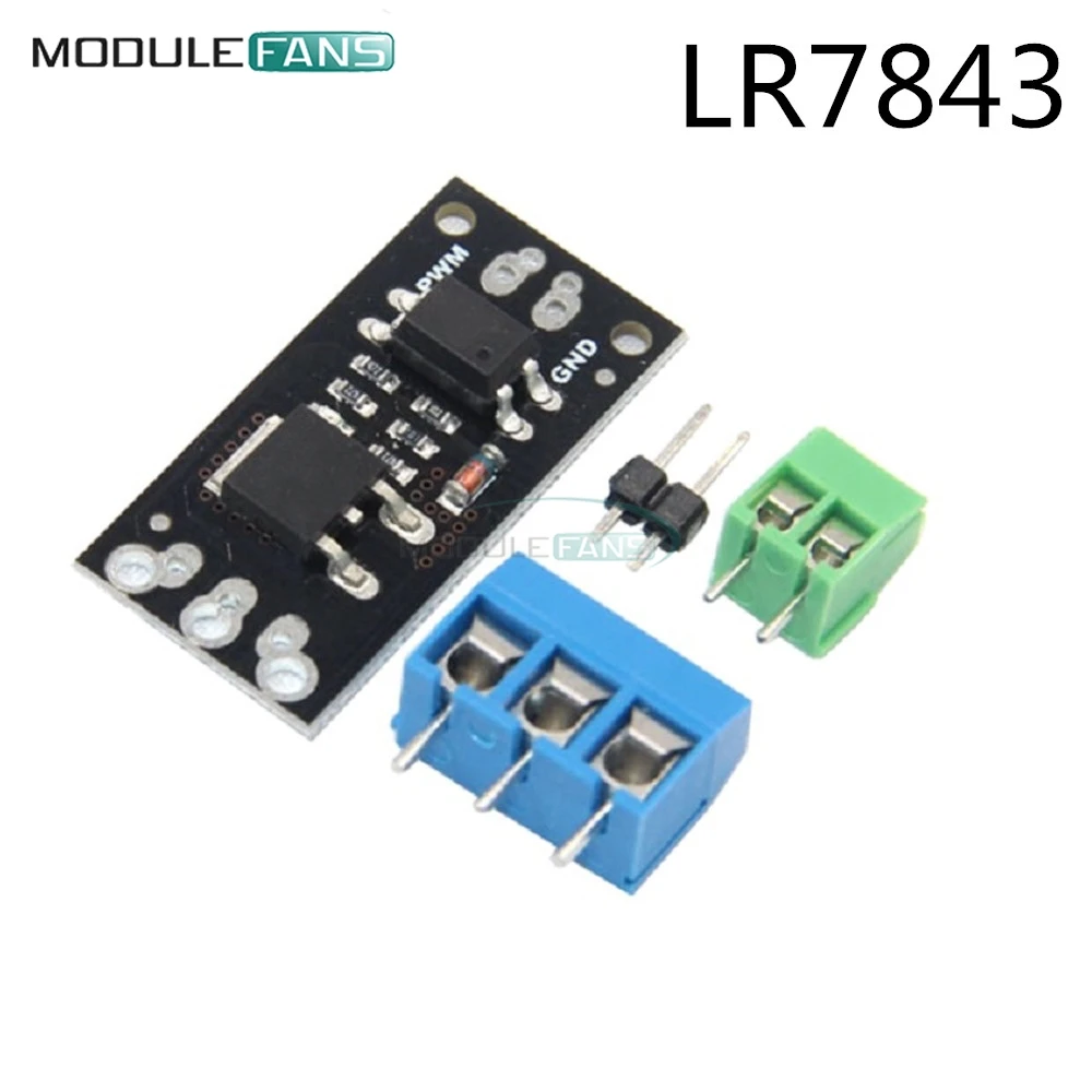 LR7843 FR120N LR7843 AOD4184 D4184 изолированный MOSFET MOS трубка модуль FET Замена реле 100V 9.4A 30V 161A 40V 50A доска - Цвет: LR7843