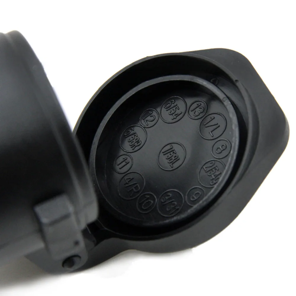 

TIROL 7 To 13 Pin Trailer Plug Black frosted materials Trailer Wiring Connector 12V Towbar Towing Plug Free Shipping
