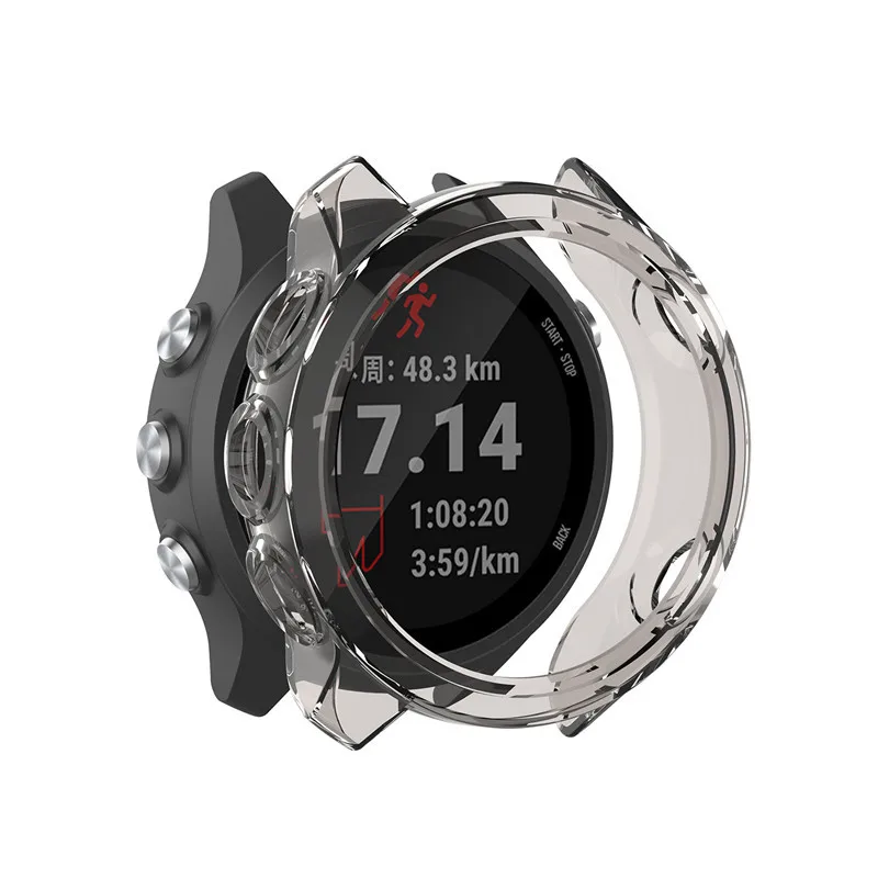 2 In1 смарт чехол с браслетом для Garmin Forerunner 245 ремешок защитная оболочка Экран