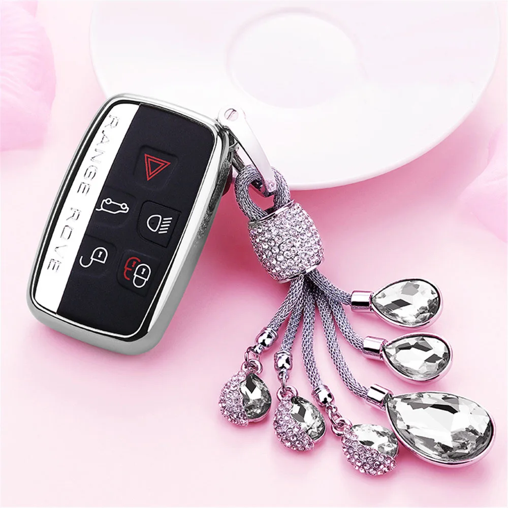 ТПУ чехол для ключей автомобиля CHSKY Land Rover Range SPORT Freelander 2 DISCOVERY 4 Evoque автомобильные