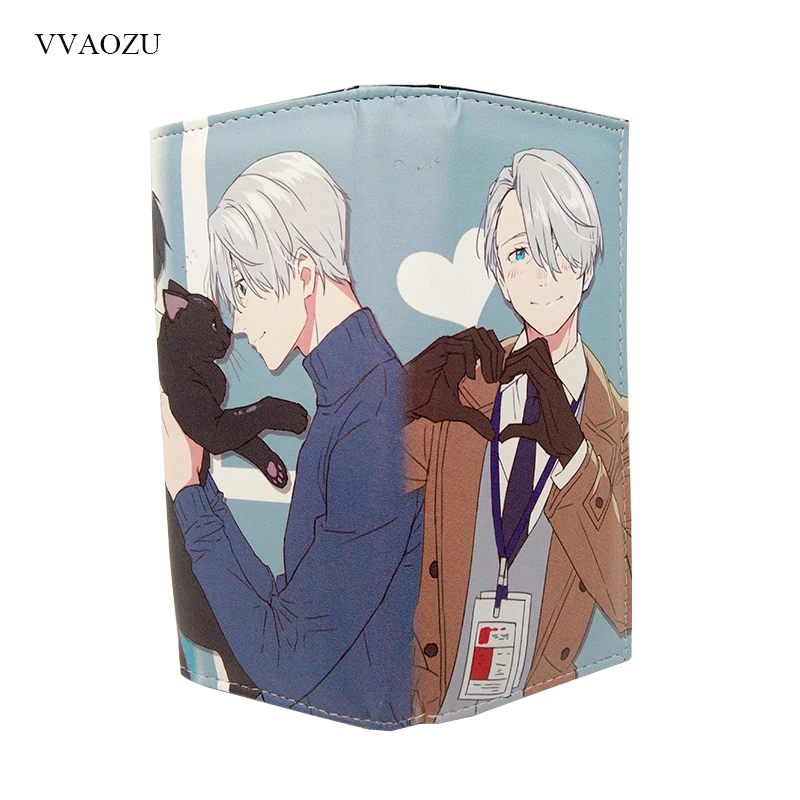Yuri on Ice Victor Nikiforov Long Style COS Wallet – Anime PU Leather Purse with Multiple Card Holders image 4