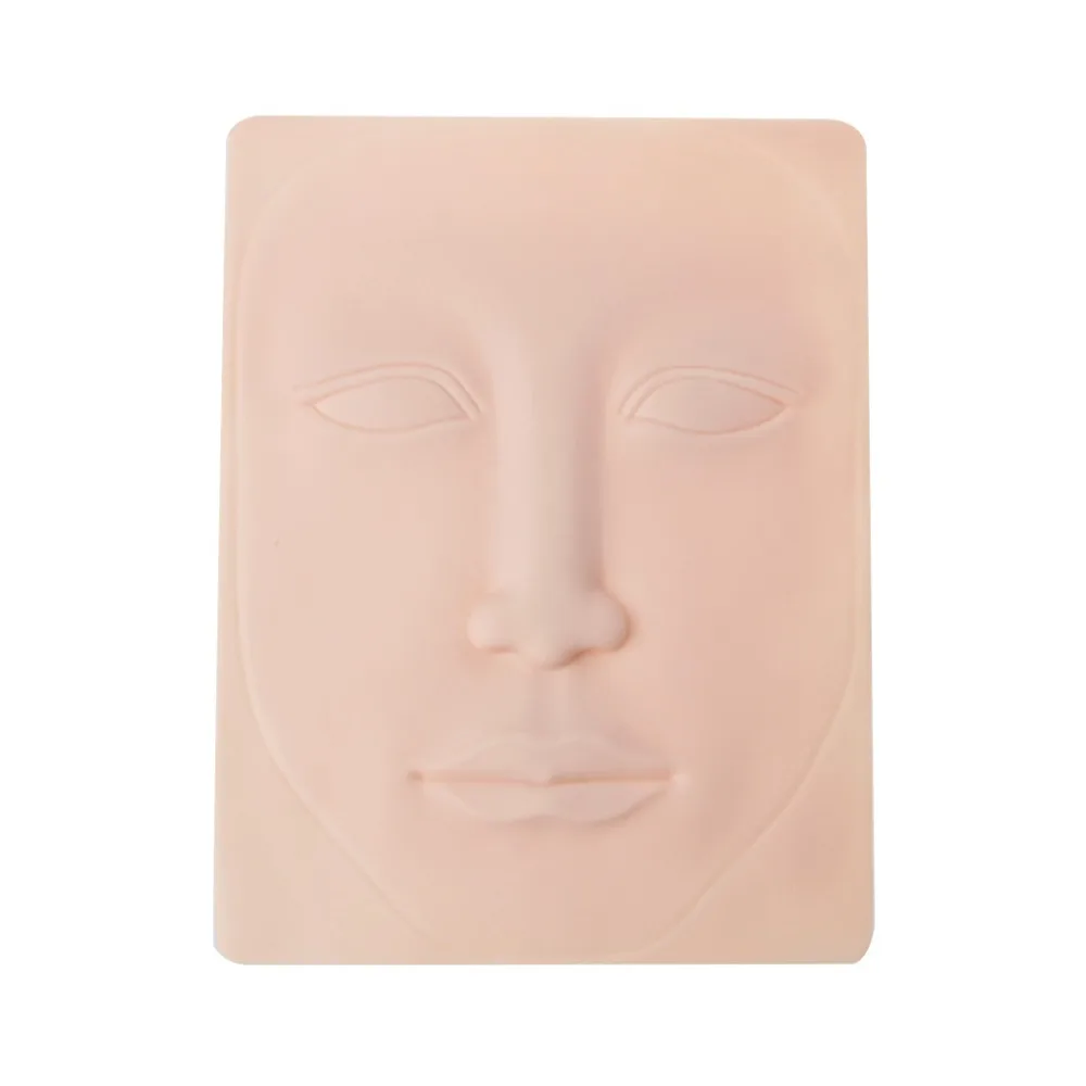 Силиконовая 3D кожа для практики татуировки лица высококачественный дизайн