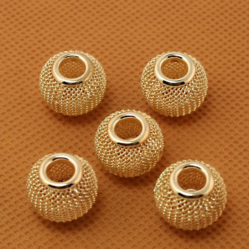 Бусины с большими отверстиями 11 х14 мм 6 шт. | Украшения и аксессуары