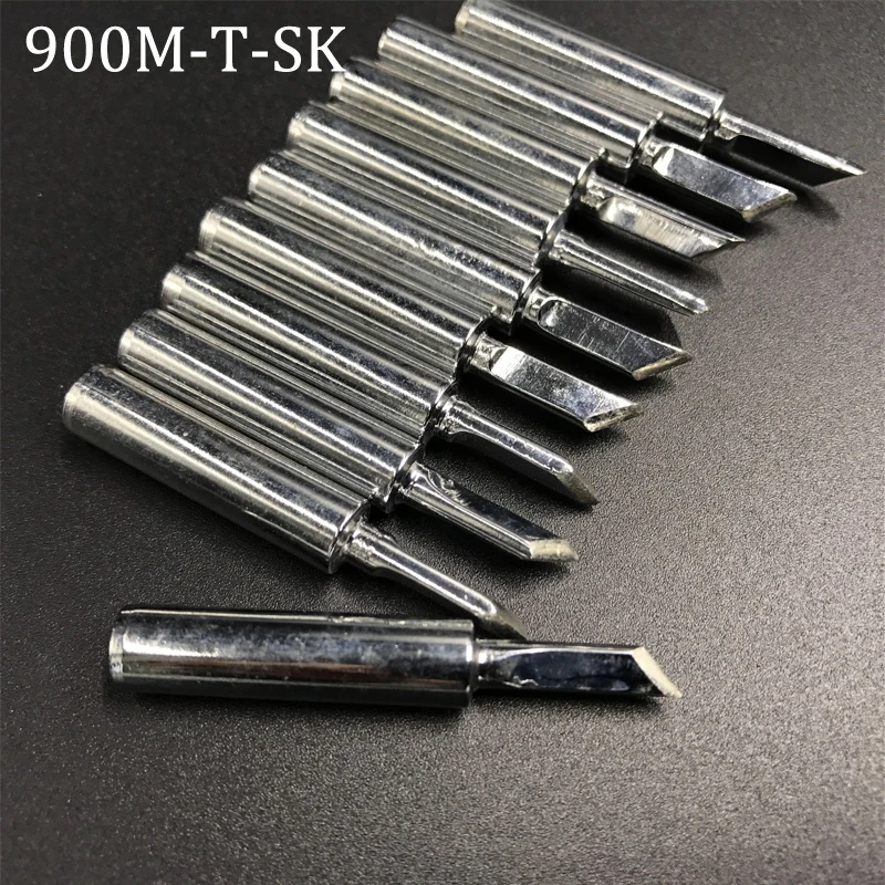 Высокое качество 10 шт./лот 900M T K паяльник наконечник SK для Saike aoyue yihua 936 852d + 909D