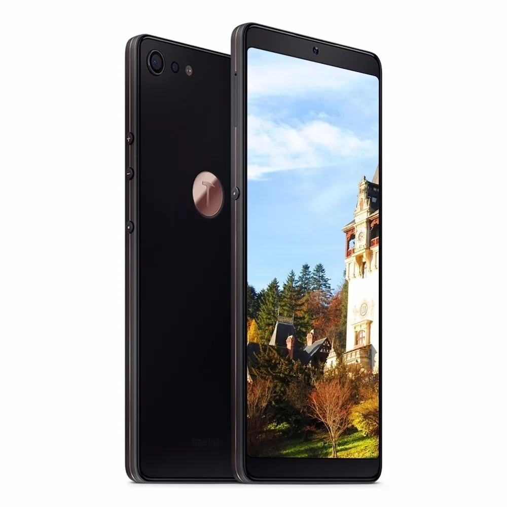 Смартфон Smartisan U3 Nut Pro 2 4G Face ID 5 99 &quotAndroid 7 1 Восьмиядерный 4 Гб + 64 3500 мАч Мп двойная