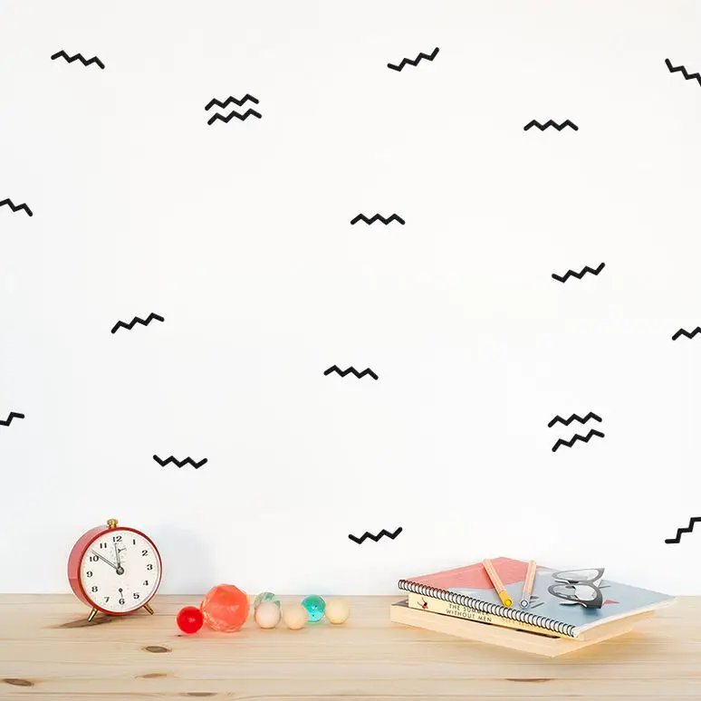 Океанские волны художественная наклейка для домашнего интерьера декоративная