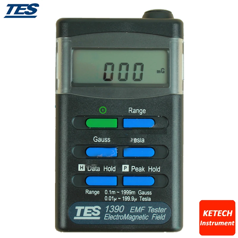 TES1391 EMF Tester Gauss Meter Electromagnetic Radiation Detectors |