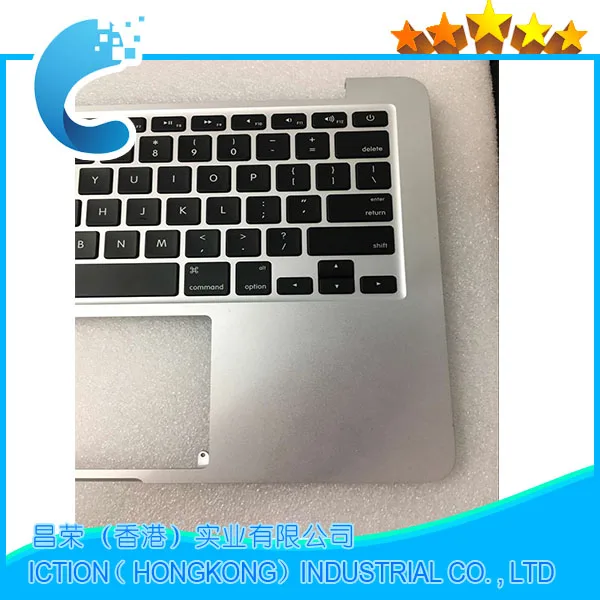 Оригинальный A1502 Topcase с английской клавиатурой для MacBook Pro Retina 13 3 дюймов 2015 лет