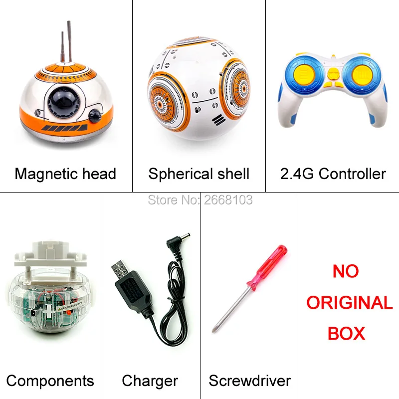 Робот-BB-8 на радиоуправлении BB 8 2 4 ГГц с дистанционным управлением | Игрушки и