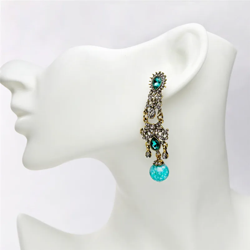 Модные серьги для женщин длинные висячие с цирконием инкрустированные в виде