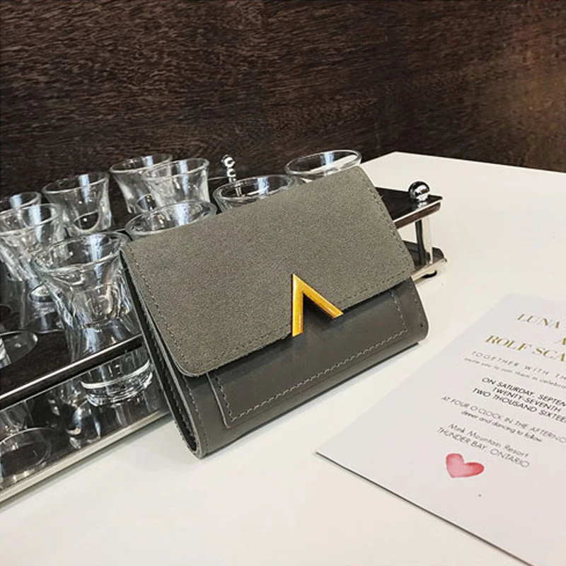 Модные женские туфли кошелек женский сплошной из искусственной кожи молния