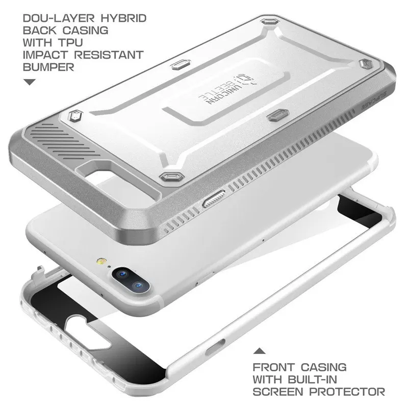 Чехол для iPhone 8 Plus SUP чехол UB Pro Series прочная кобура Защитная крышка со встроенной защитной пленкой